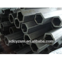 Perforated Hexagonal Hollow Steel Tubes Pipes